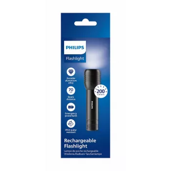 PHILIPS Latarka LED SFL7003R/10 Czarna
