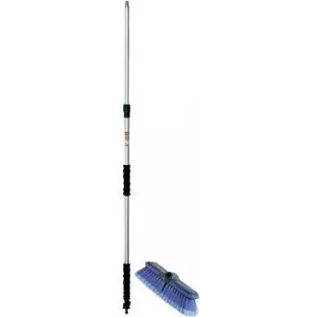 IWH Teleskopowa szczotka do mycia pojazdów, aluminiowy drążek 970-1620 mm, piankowy uchwyt 000203