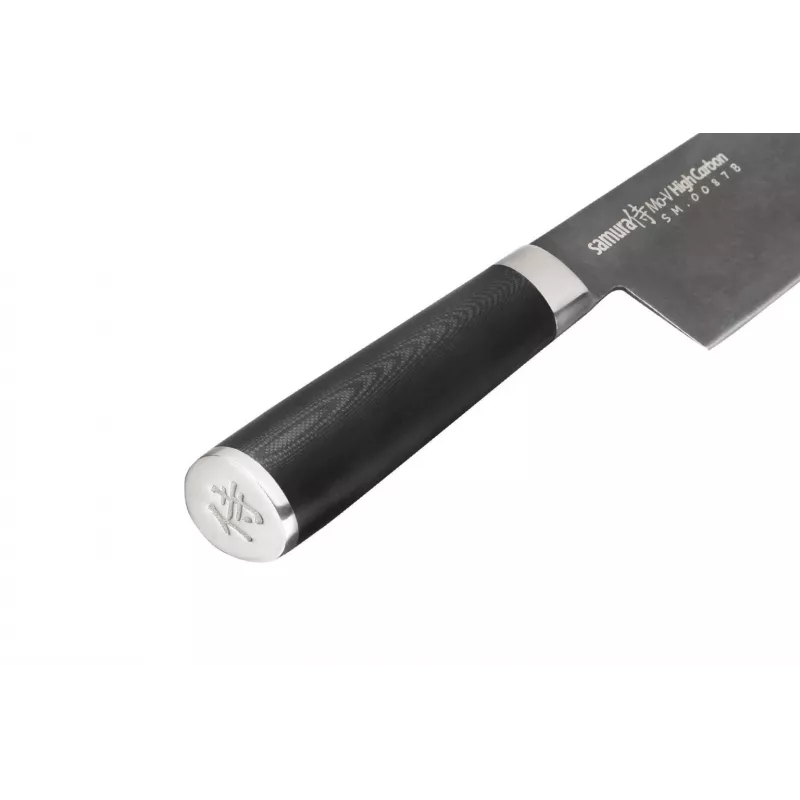 Nóż szefa kuchni SAMURA Harakiri 240 mm Stonewash ze stali nierdzewnej AUS-8