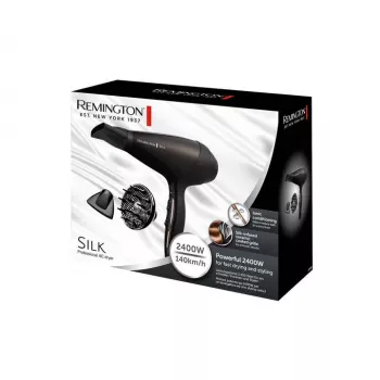Suszarka do włosów Remington Silk AC, 2400W, czarna