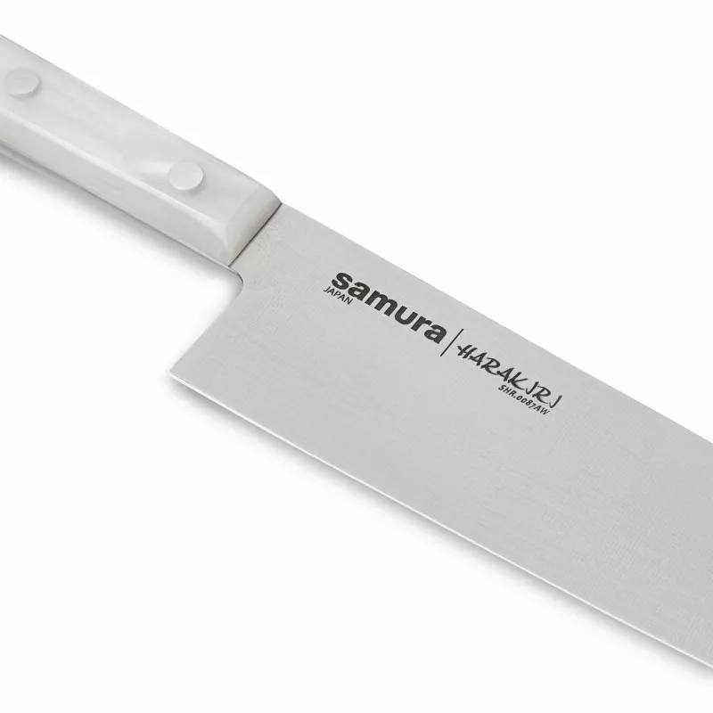 SAMURA Harakiri Nóż szefa kuchni 240 mm Akrylowa rączka Czarny