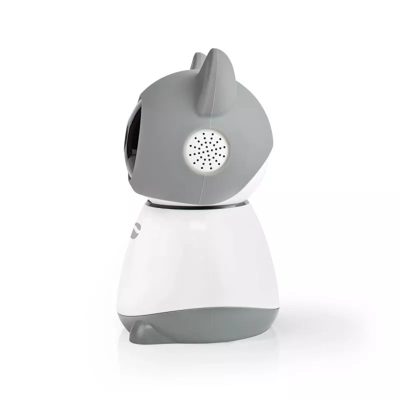 Nedis WIFICI30CGY Wewnętrzna Bezprzewodowa Kamera IP – 720p HD, Noktowizja, Dwukierunkowe Audio