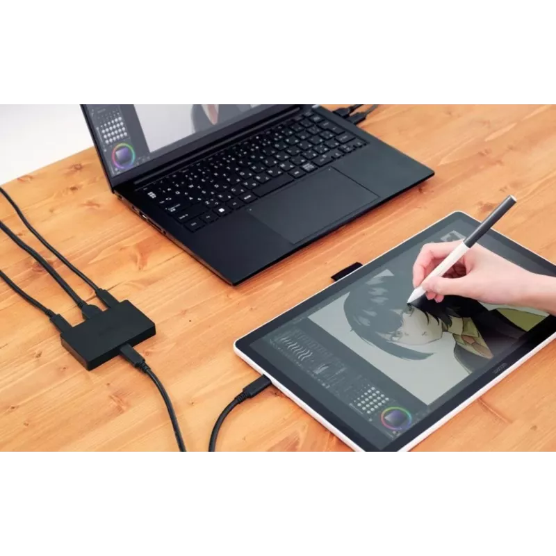 Zestaw konwertera Wacom dla Movink OLED 13 i Wacom One 14 – USB-C na HDMI