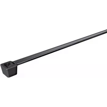 HellermannTyton T50R Opaska zaciskowa kablowa Poliamid Czarny 100 sztuk 111-04889