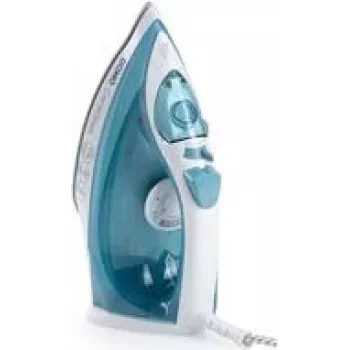 Żelazko parowe DOMO DO7060S 2200 W stopa ceramiczna 40 g/min ciągła para niebiesko-białe