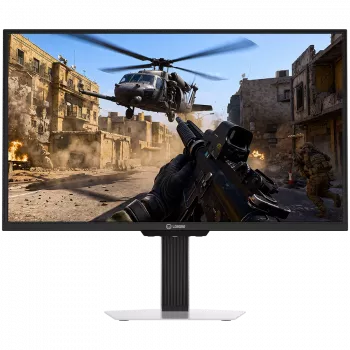 LORGAR 24,5 inch Full HD IPS 400Hz Monitor do gier, Dual LED, HDR600 Ready, regulacja wysokości, biały
