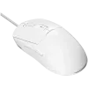 LORGAR LRG-MSA10R-WH Gamingowa mysz przewodowa, sensor optyczny Pixart PMW3311, MCU Hetai 571, 5000 DPI, 1000 Hz, 7 programowalnych przycisków, podświetlenie RGB, dla praworęcznych, biała