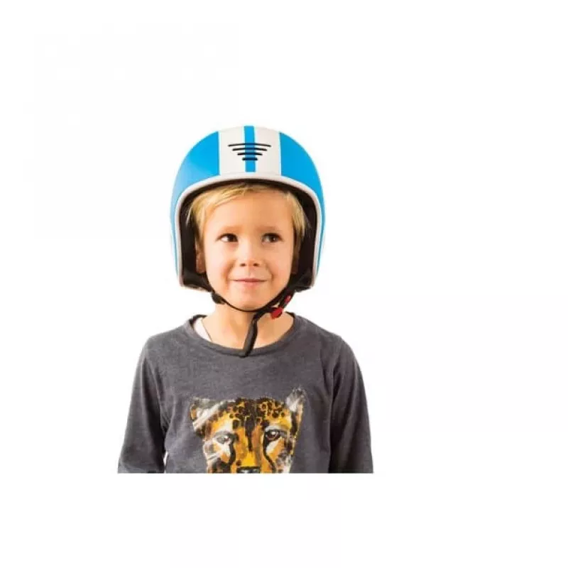 Chillafish Bobbi Kask ochronny dla dzieci, niebieski, rozmiar S (48-52 cm)