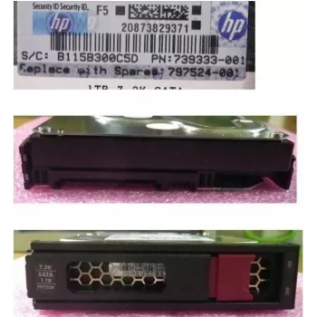 HPE Midline 1TB SATA 6Gb/s 3,5 inch LFF Low Profile wewnętrzny dysk twardy do Apollo 4510 Gen9