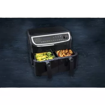 Gastronoma Dual Basket Air Fryer 9L 2400W Czarny