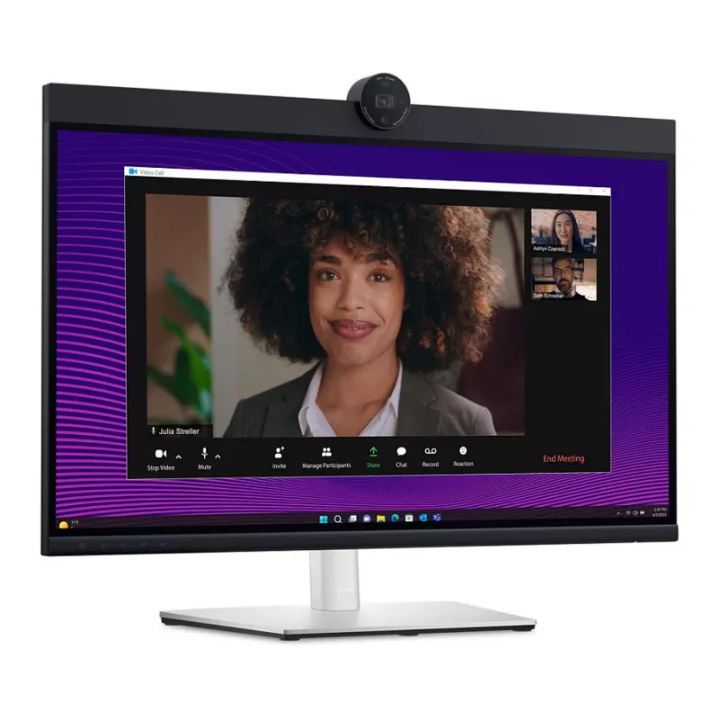 DELL P2724DEB 27-calowy monitor QHD IPS do wideokonferencji z kamerą internetową, USB-C 90W, Ethernet