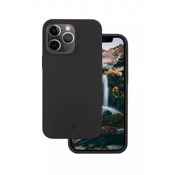 dbramante1928 Green Essentials etui tylne na Apple iPhone 12 / 12 Pro - Night Black (plastik z recyklingu)