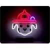 Lampa LED Neon PAW Patrol ze stojakiem dla dzieci, Marshall