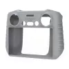 Sunnylife 2-in-1 silikonowe etui na kontroler DJI RC (bez osłony przeciwsłonecznej), szary