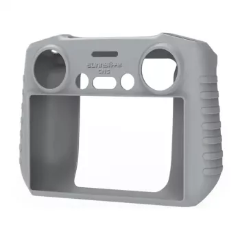 Sunnylife 2-in-1 silikonowe etui na kontroler DJI RC (bez osłony przeciwsłonecznej), szary