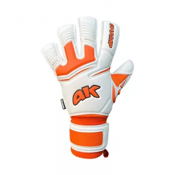 4Keepers Champ Training VII RF2G Junior Rękawice Bramkarskie Biało-Pomarańczowe Rozmiar 4
