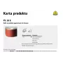 KRUGER & MATZ PS18E Rolka papieru ściernego, ziarnistość P150, 100 mm x 50 m, papier E, tlenek glinu