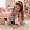 LEAN TOYS Anlily Zestaw lalek rodzinnych: ciężarna mama, tata, dziecko, niemowlę