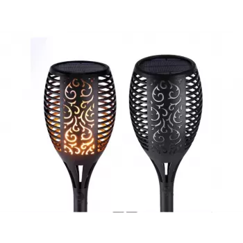 Forever Light Solarna Pochodnia Płomienna z 33 LED, 6,6W, 600mAh, IP44, Wbita w Ziemię