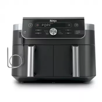 Ninja Dual Zone XL DZ950EU Frytkownica beztłuszczowa 9,5 L 2470 W, Czarno-szary