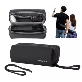Sunnylife B018-D etui organizera dla DJI Osmo Pocket 3 / Insta360 X5 / Go 3S, czarny