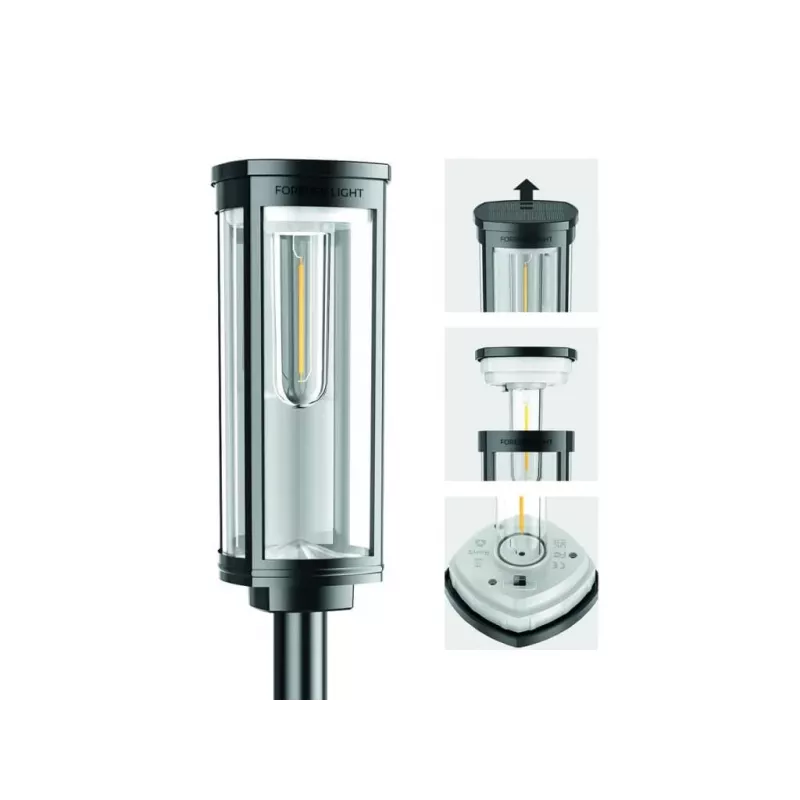 Forever Light Sunari FLS-97 dekoracyjna lampa ogrodowa LED solar 3000K, 1000mAh