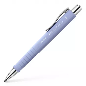 Faber-Castell Poly Ball XB Colours Długopis, Korpus Iris, Niebieski Tusz, 1,0 mm 241154
