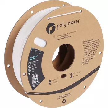 Polymaker PolyFlex TPU90 Biały 1,75mm 750g Elastyczny Filament PD02002