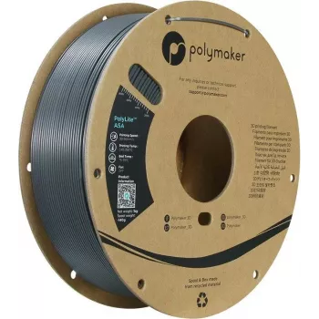 Polymaker PolyLite ASA Filament 1,75mm 1kg Ciemnoszary PF01037