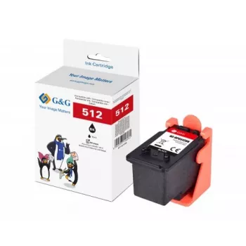 G&G Image kompatybilny wkład z tuszem do Canon PG-512 czarny (14687)