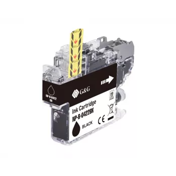 G&G Kompatybilny Czarny Tusz Brother LC422BK (550 stron) - 20580
