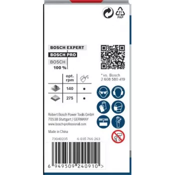 Bosch Accessories 2608594447 Progressor do drewna i metalu otwornica 32 mm kobaltowa bi-metalowa