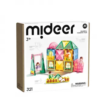 Mideer „Rodzina” MD1640 zestaw magnetyczny, 32 elementy