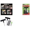 IWH Slime Tyre Plug Repair Kit, 8-częściowy zestaw do naprawy opon bezdętkowych z narzędziami T-handle i 5 butylowymi korkami 20500