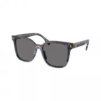 Okulary przeciwsłoneczne damskie Tory Burch TY7203U195787 - oprawki Dark Havana, brązowe gradientowe soczewki, 53mm