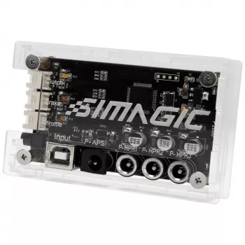 SIMAGIC Haptic Control Box (P2000-HCB) - 4-kanałowy moduł sterujący sprzężeniem haptycznym do pedałów P2000