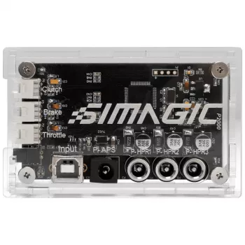 SIMAGIC Haptic Control Box (P2000-HCB) - 4-kanałowy moduł sterujący sprzężeniem haptycznym do pedałów P2000