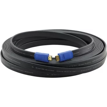 Kabel HDMI High Speed Flat z Ethernet Kramer C-HM/HM/FLAT/ETH-6, 1,8 m, czarny 97-01014006