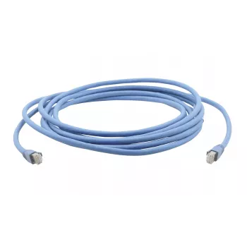 Kabel sieciowy Kramer C-UNIKAT Series C-UNIKat-2 RJ-45 męski do RJ-45 męski 61 cm U/FTP CAT 6a ekranowany bezhalogenowy snagless wytrzymały niebieski RAL 5012 99-3460002