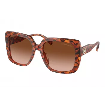 Michael Kors Damskie Okulary Przeciwsłoneczne MK2183U35553B Ciemny Szylkret Brązowy Gradient 55/18/140 mm