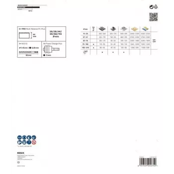 Bosch Progressor zestaw otwornic do drewna i metalu, 7 elementów, średnica 20-114 mm, uchwyt Power Change, HSS bi-metal, z walizką 2608594431