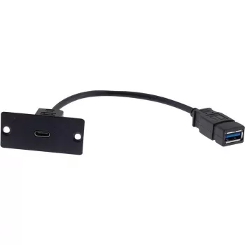 Kramer Electronics WU-CA(B) wkładka USB-C typu pass-through, czarna 80-00026499