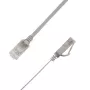 LinkIT Flat U/UTP Cat6A szary kabel sieciowy 2,5m UTP-FL6A-00250-GY