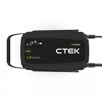 CTEK PRO25 CiC EU 40-480 Profesjonalna automatyczna ładowarka do akumulatorów 12V 25A dla akumulatorów kwasowo-ołowiowych i litowych