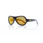 SHADEZ Designer Polka Sunflower Black okulary przeciwsłoneczne dla dzieci w wieku 3-7 lat
