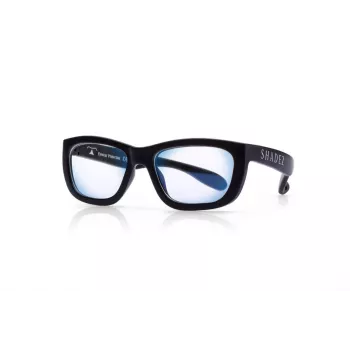 SHADEZ SHZ 102 Okulary blokujące niebieskie światło dla dzieci 7-16 lat, czarne
