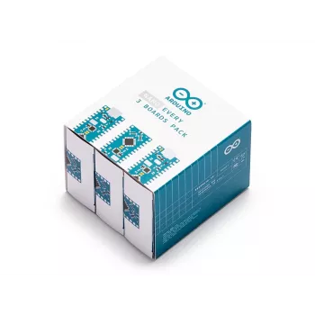 Arduino Nano Every Płytka Zestaw 3 szt. - ATmega4809 Mikrokontroler Płytka Deweloperska ABX00028-3P
