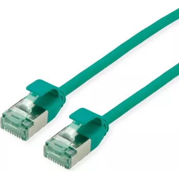 ROLINE RM kabel krosowy U/FTP Cat.6A/Class EA SLIM zielony 1m - FTP (21.45.3333)