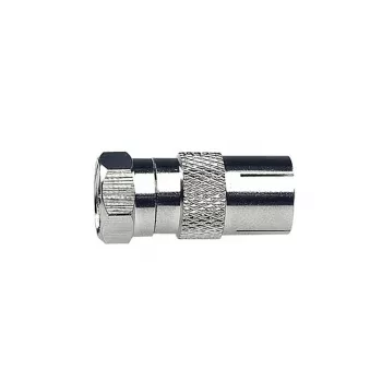 AXING CFA100 Adapter IEC żeński na F męski 75 Ohm CFA00100