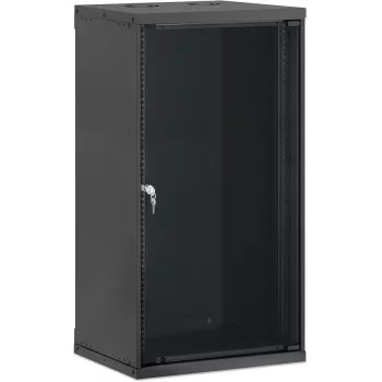 Intellinet szafa ścienna 19 inch Basic Line 20U głębokość 400mm czarna RAL 9005 716734